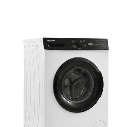 Daewoo Washing Machine 8KG Capacity 8 kg | Energy Efficiency Class A | Maximum Rotational Speed 1400 RPM | Noise Level 76 dB