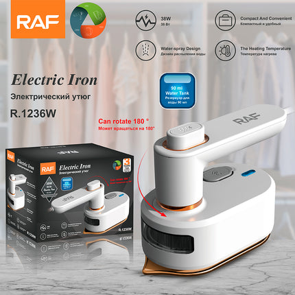 RAF Electric Iron | PTC heating | Water Spray Design | Compact and Convenient