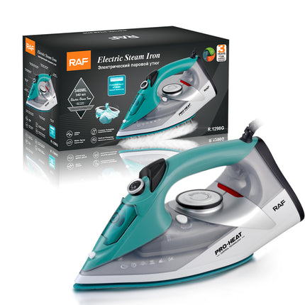 RAF Electric Steam Iron | 3000W | Vertical Steaming | Ceramic Soleplate | Water Spray | Powerfull Burst of Steam