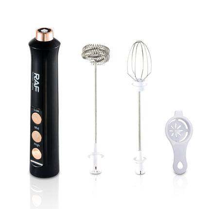 RAF Egg Whisk | 3 Speed Adjustment | low noise | easy to clean | Charging cable Android