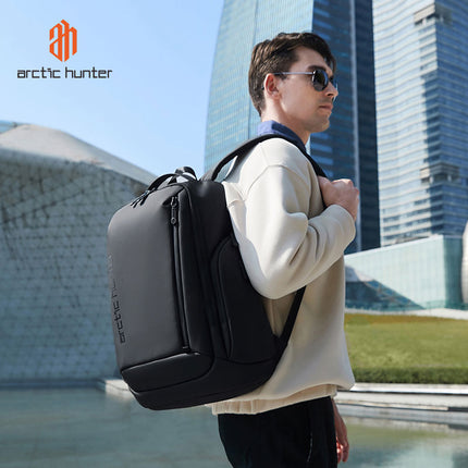 Arctic Hunter backpack Bag | 15.6-inch | Polyester Fiber | Waterproof | Multipler Storage | USB | Shoulder Strap Card Pocket | Sunglasses Hook