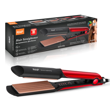 RAF Hair Straightener | PTC Heating | Nylon Handle | Digital Temperature Control | Ceramic Coating