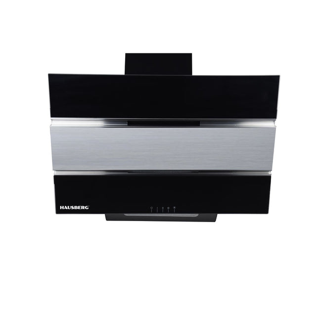 Hausberg HB-1825NG Decorative Built-in Hood, 60 cm, Black