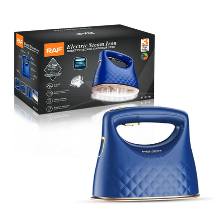 RAF Electric Steam Iron | 2100W | Vertical Steaming | Ceramic Soleplate | Temperature control