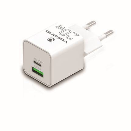 Volkano Dyna Duo 20W PD + Q.C 3.0 Wall Charger