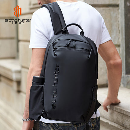 Arctic Hunter backpack Bag 15.6-inch | Waterproof | Internal Multiple Compartments | USB | Shoulder Strap Card Pocket | Sunglasses Hook |