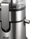 RAF Juice Extractor | 800W | Fast Start | Easy To Clean | Strong Power | Stainless steel button | 3 Years Warranty