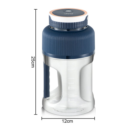 RAF Portable Blender | 1000mL Capacity | Fast Start | 10 Blades | Easy to Clean