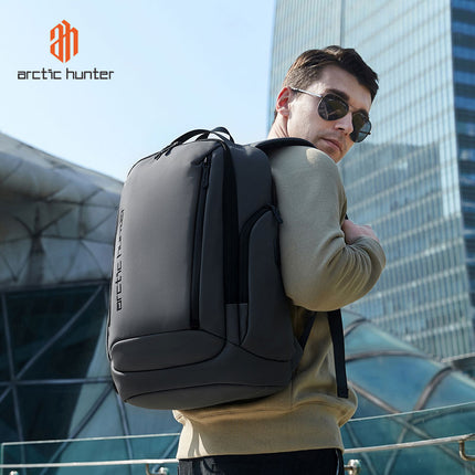 Arctic Hunter backpack Bag | 15.6-inch | Polyester Fiber | Waterproof | Multipler Storage | USB | Shoulder Strap Card Pocket | Sunglasses Hook