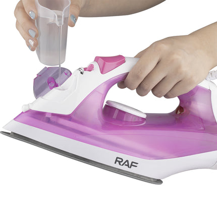 RAF Electric Steam Iron - 2200W - Water Spray - Ceramic Soleplate - Vertical Steaming