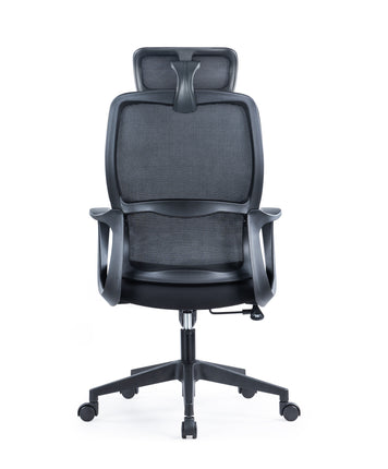 Office Chair DCH-317A | High resilience and high density sponge | Comfortable and breathable | Ergonomic design supports human waist curve | Fixed armrest