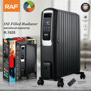 RAF Oil Filled Radiator digital and energy efficient  | Three Gear Adjustment Odorless | Low Noise | Whole House Heating Up| High Temperature Material | Overheating Protection | 3 Years Warranty