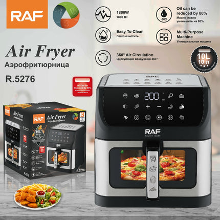 RAF Air Fryer 10L Capacity | 1800W | Multi-Purpose Machine | Easy To Clean