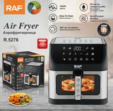 RAF Air Fryer 10L Capacity | 1800W | Multi-Purpose Machine | Easy To Clean