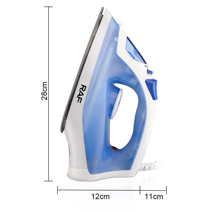 RAF Electric Steam Iron - 2200W - Water Spray - Ceramic Soleplate - Vertical Steaming