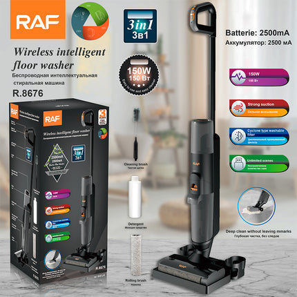 RAF Wireless intelligent Floor Washer | 150W | 2 Speed Control