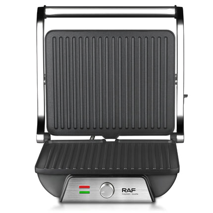 RAF Steak Machine | 2000W | Cool Touch | Non-Stick Coating | Two Sided Toasting