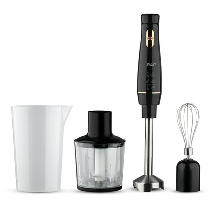 RAF 4in1 Blenders Set | 800W | 600ml Blender Jar | two plug | egg beater | mince cup | measuring cup