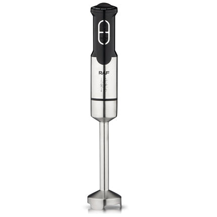 RAF Hand Blender - 800W, 4 Blades ABS 304, Stainless Steel Motor, Speed Control 220V-240V 50/60Hz H03VVH2-F, 2x0.5mm² Power Cord