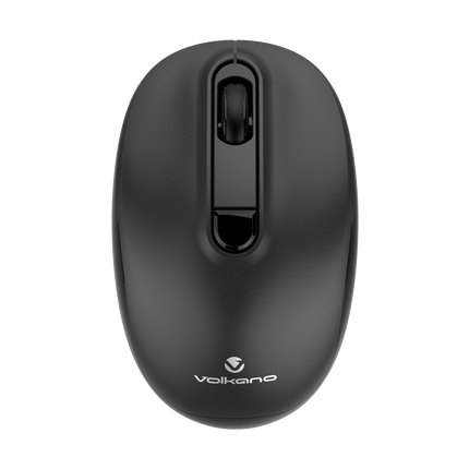 Volkano Vector Vivid series wireless mouse - black