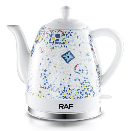 RAF Electric Kettle | 1000W | 1.4L Capacity | Fast Heating | Ceramic Material | Easy To Clean