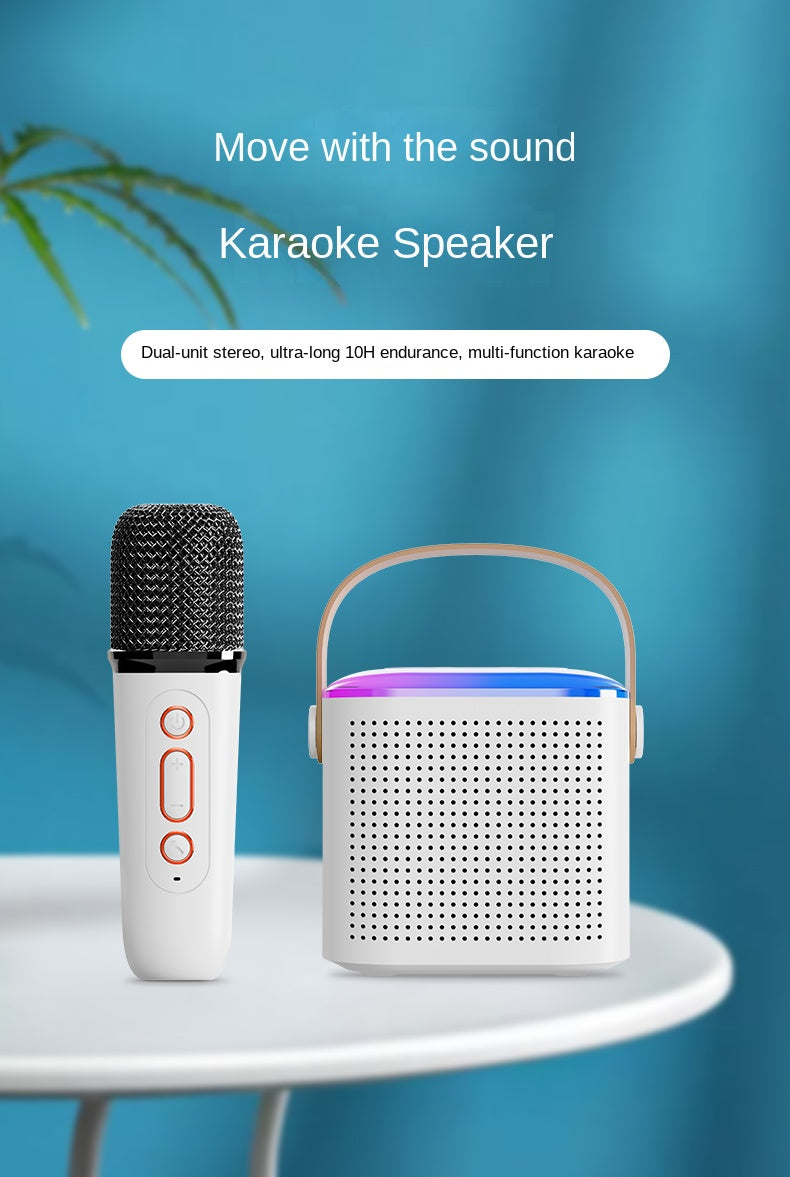 Prochimps Y1 Karaoke Speaker Type-C - Bluetooth connection/TF card playing music