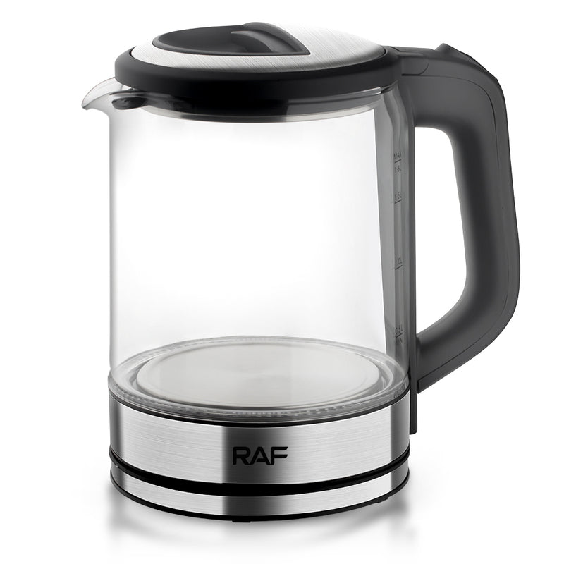 RAF Electric Kettle |1350W | Rapid Boiling | BPA Free | Lead Lamp | 360 Swivel Base | Automatic Switch off