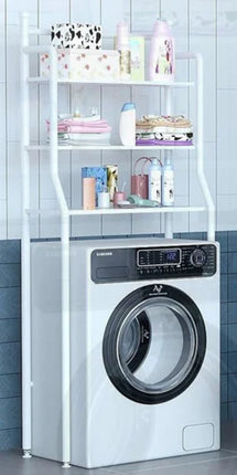 Multi-Layer Floor Standing Washing Machine Rack