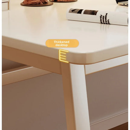 Modern Home Office Desk with Metal Frame - Professional Workspace Solution