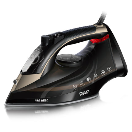 RAF Electric Steam Iron | 2600W | Vertical Steaming | Ceramic Soleplate | Self Cleaning