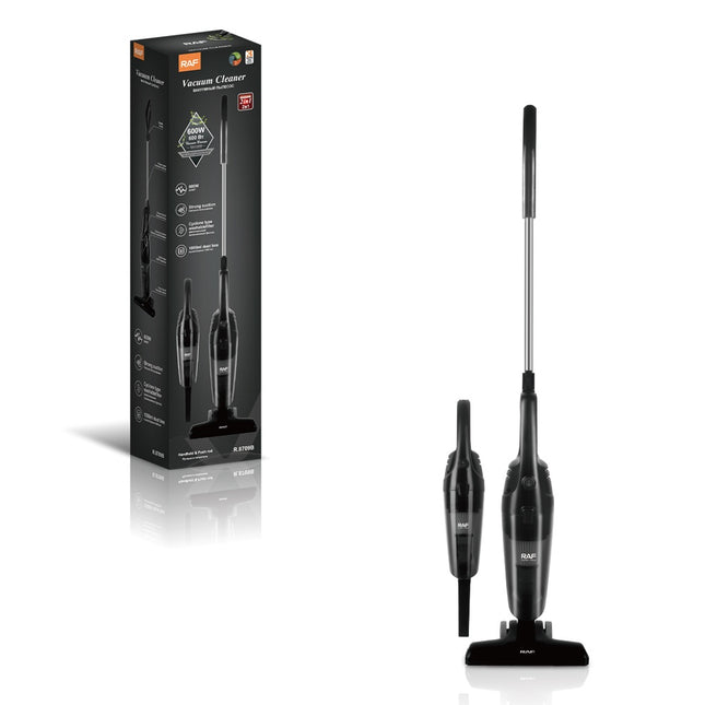 RAF 2-in-1 Vacuum Cleaner | 600W | UVC & Dust Separation | 1000ML Dust Box | Strong Suction | 3 Meters