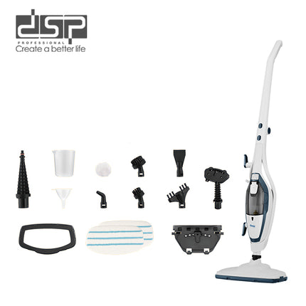DSP 10-in-1 Steam Mop 1500W with Detachable Handheld Unit - Blue