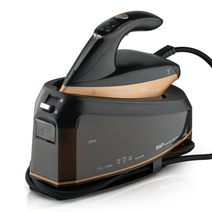 RAF Electric Steam Iron | 3000W | 1.5L Capacity | Temperature Control | Anti-drip | Vertical Steam | Ceramic Soleplate