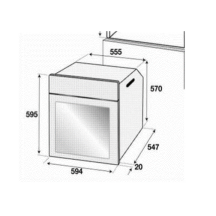Integrated-electrici-oven-capacity-65-liters