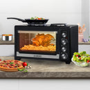 KB Elements 45L Convection Oven | 1600W | Double Tempered Glass | Rotisserie Function | Adjustable Temperature and Energy-Efficient Cooking