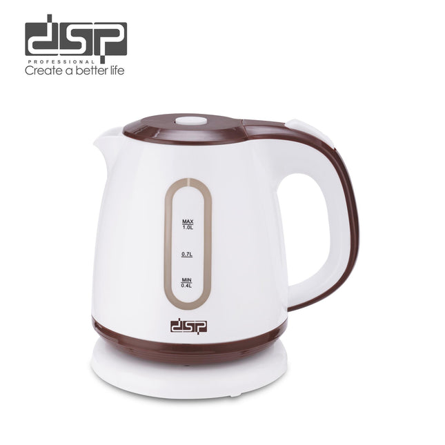 DSP 1L Electric Kettle with Removable Filter - Coffee