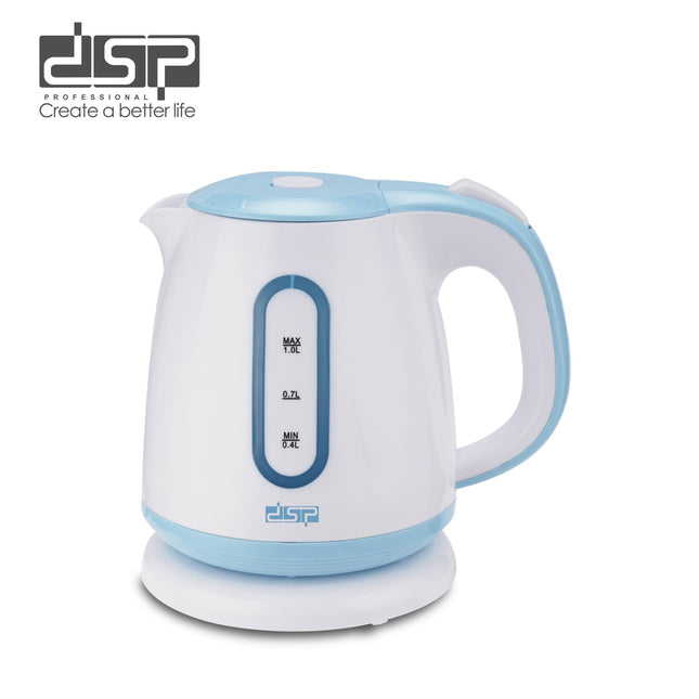 DSP 1L Electric Kettle with Removable Filter - Blue