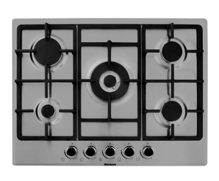 Built-in Gas Hob 5*Burners Silver