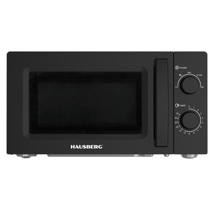 HAUSBERG ELECTRIC MICROWAVE | 20 L | Manual | Adjustable Timer, Defrost Function, Audible Alarm