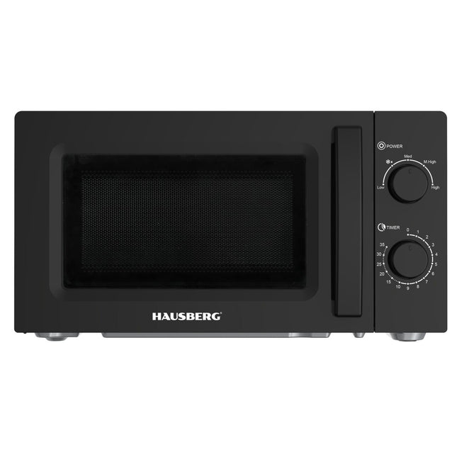 HAUSBERG ELECTRIC MICROWAVE | 20 L | Manual | Adjustable Timer, Defrost Function, Audible Alarm