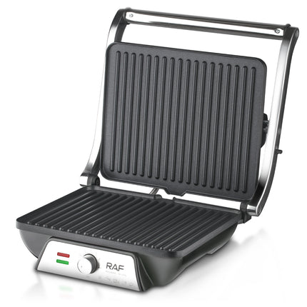 RAF Steak Machine | 2000W | Cool Touch | Non-Stick Coating | Two Sided Toasting