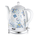 RAF Electric Kettle | 1000W | 1.4L Capacity | Fast Heating | Ceramic Material | Easy To Clean
