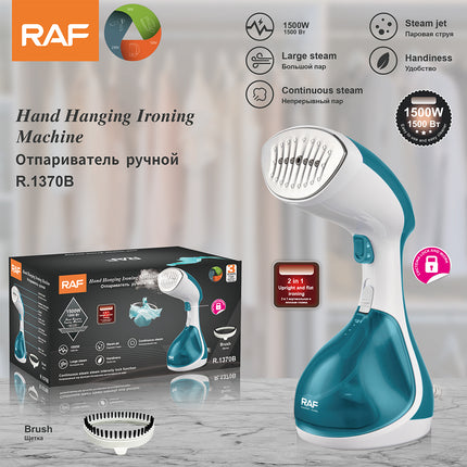 RAF Hand Hanging Ironing Machine | 1500W | 200ml Tank Capacity | Large Steam | Continuous Steam