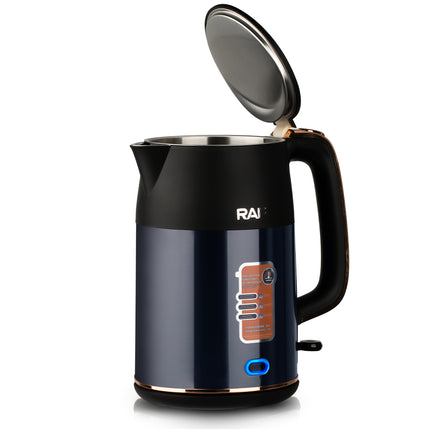 RAF Electric Kettle | 2L Capacity | 1800W | High Quality Stainless Steel