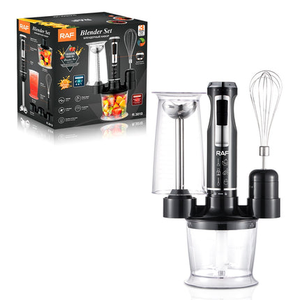 RAF 4-in-1 Blender Set | 5 Speeds | 4 Blades | Fast Start