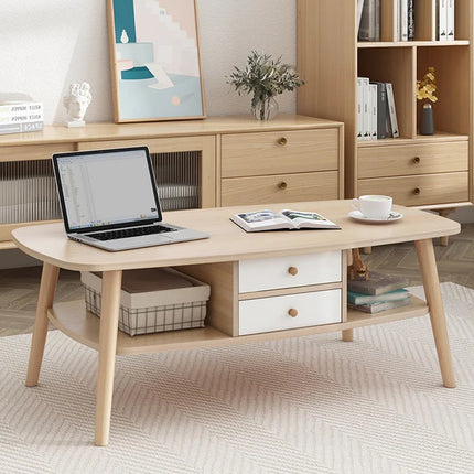 Japanese Style Coffee Table / TV Stand with Drawers