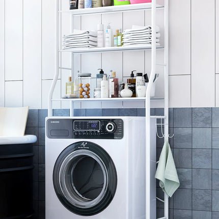 Multi-Layer Floor Standing Washing Machine Rack