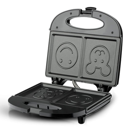 RAF Sandwich Maker | Automatic temperature control | 2 fixed plates | non-stick coating | easy to clean