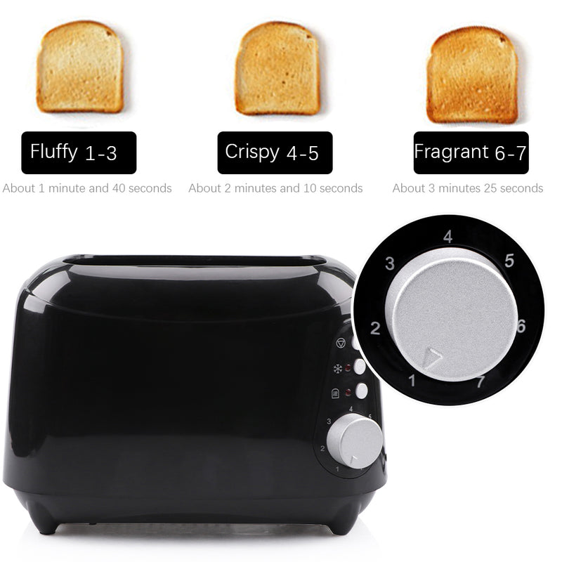Toaster | cookworks| 7 levels of baking color | wider card slot