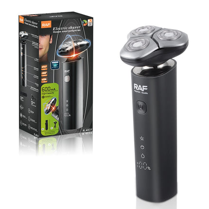 RAF Electric Shaver | USB charge | Floating fit | Lithium battery | IPX7 Waterproof | Magnetic suction blade